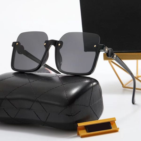 

square sunglasses mens designer glasses women half frame square european and american fashion dynamic and energetic delicacy ladyes fashion, White;black