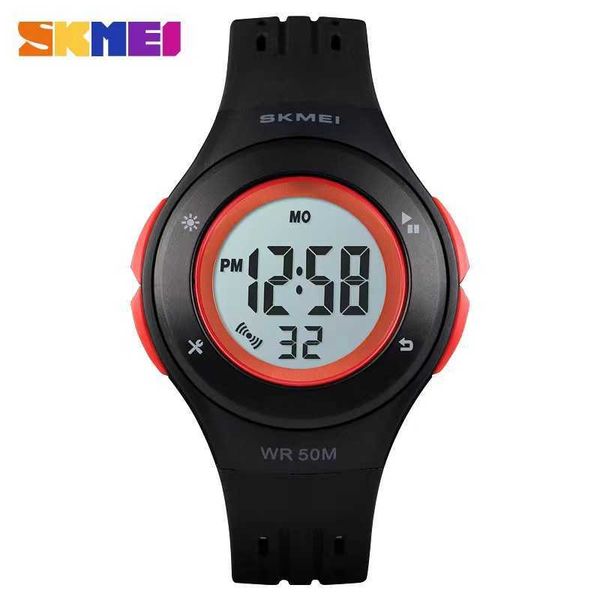 

skmei 1455 led sport style children watches boy girl fashion digital watch 5bar waterproof watch montre enfant kids watch, Blue