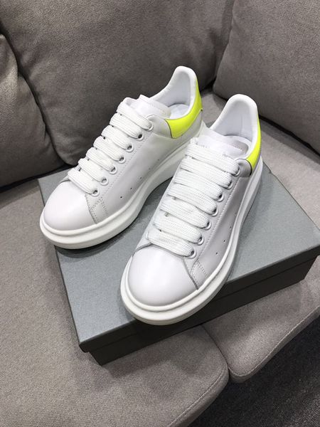 

designer sneakers calfskin casual shoes men women vintage suede trainer reflective sneaker mens platform shoe white suede 0808, Black