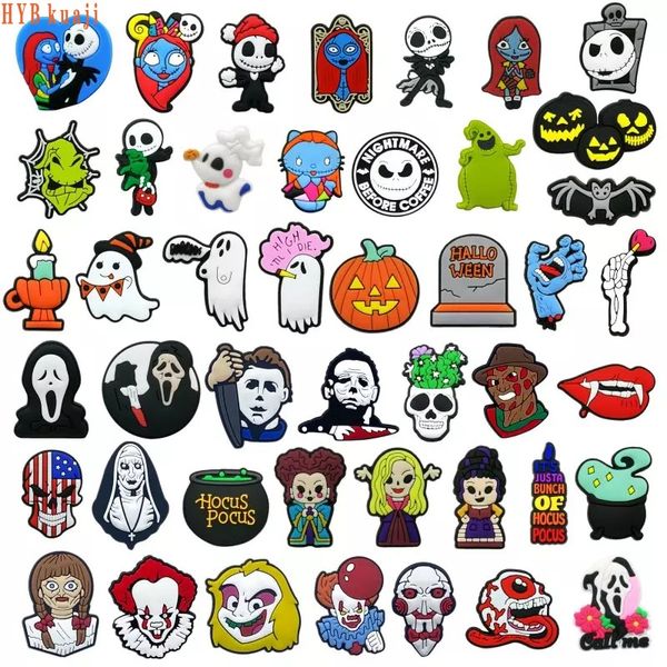 

hybkuaji custom halloween party cro c shoe charms wholesale shoes decorations pvc buckles for shoes, White;pink