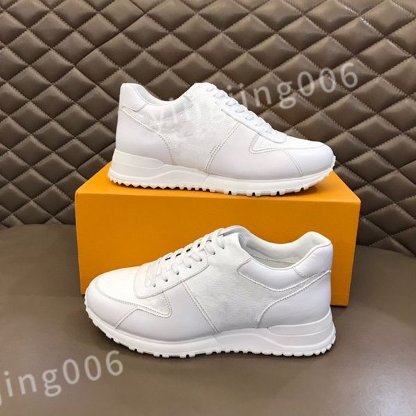 

2023 new luxurys fashion men casuals shoes thick bottoms running sneakers popular low leather designer outdoor run casual athletic shoes 39, Black