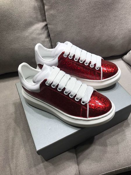 

designer sneakers calfskin casual shoes reflective shoes vintage suede leather trainers all-match stylist sneaker patchwork leisure shoe pla, Black