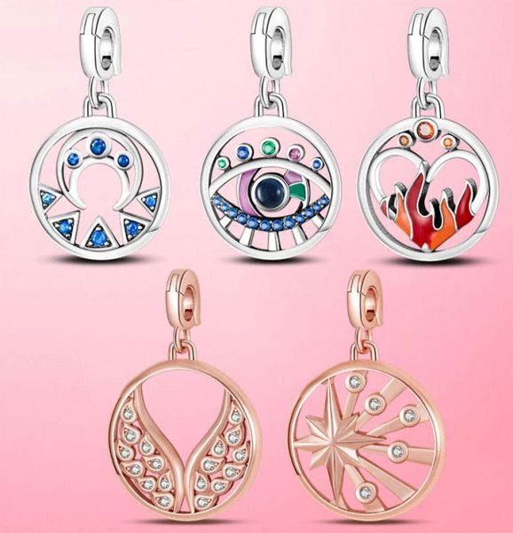 

new 925 sterling silver me medal charm pendant for original p charms diy original bracelet5529874, Bronze;silver