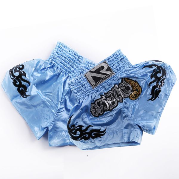 

men's shorts muay thai fighting pants sparring boxing shorts training mma kickboxing for 40kg-90kg child universal 230808, White;black
