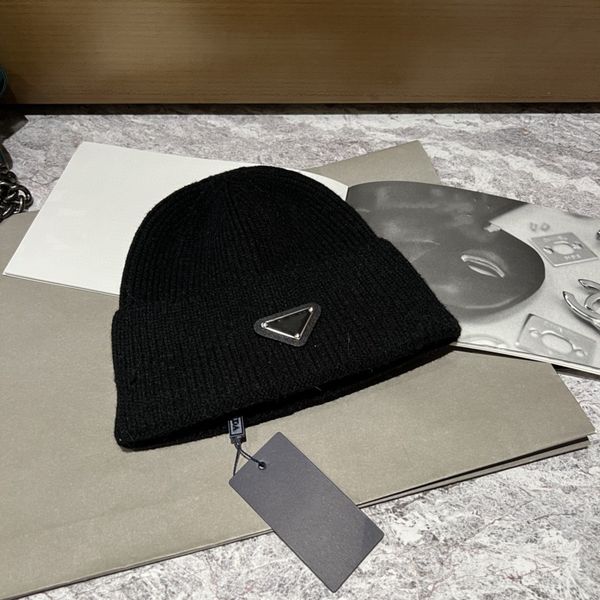 

designer beanie skull caps winter hats knit hat casquette luxury for men women fall/winte wool warm letter p, Blue;gray