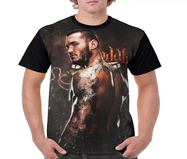 

randy orton tshirts mens tee classic design casual comfortable sweatshirts novelty clothing breathable short sleeve polyester str3679300, White;black