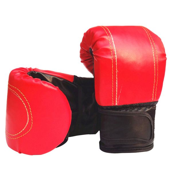 

protective gear adults boxing gloves solid color fitness training leather supple protective gear punching bag protectors hands cushion 23080