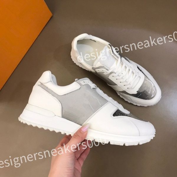 

2023 new quality sneakers fashion platform shoes embossed letter sneaker men women trainers genuine leather casual shoe rd0806, Black