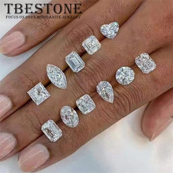 

loose diamonds tone gra loose d color vvs1 heart princess oval radiant emerald cushion pear cut stones lab grown diamond jewelry 230808, Black
