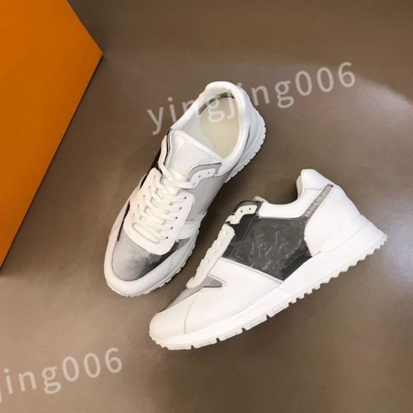 

2023 fashion men casuals shoes thick bottoms running sneakers popular low leather designer outdoor run casual athletic shoes 39-45 rd0806, Black