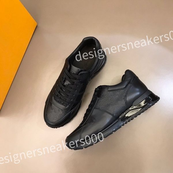 

2023 luxury quality sneakers fashion platform shoes embossed letter sneaker men women trainers genuine leather casual shoe rd0806, Black