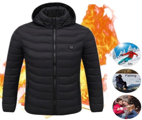 

men039s jackets plus size electric heating vest jacket men women winter withstand severe cold selfheating cotton outdoor warm 9078102, Black;brown