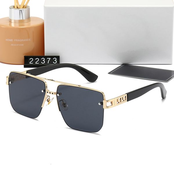 

sunglasses men women sun glasses metal frame double bridge design 58mm glass lens oculos de sol masculino gafas with boxes accessories, White;black