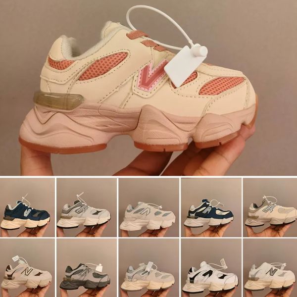 

kids 9060 running shoes 9060 joe freshgoods infant sneaker suede 1906r designer penny cookie pink baby shower blue sea salt outdoor trai, Black