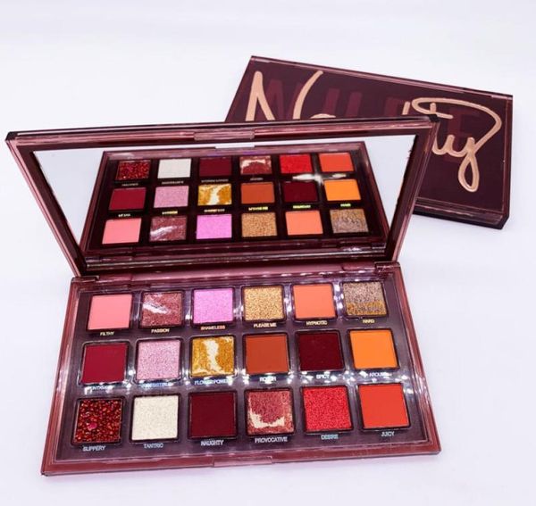 

new makeup eyeshadow palette naughty nude 18 color eye shadow shimmer matte eyeshadow natural beauty cosmetics christmas gift8267851