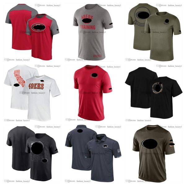 

mens san francisco''49ers''football jersey t-shirts printed fashion man t-shirt cotton fashion casual tees short sleeve, White;black