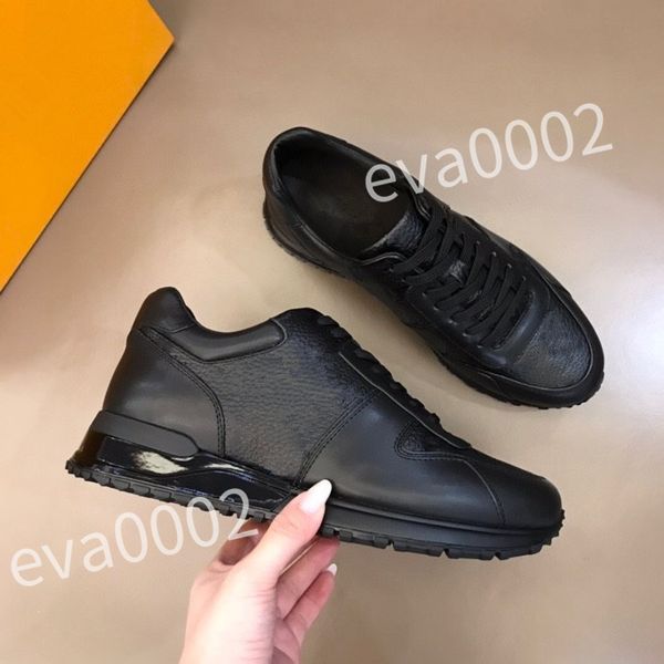 

2023 new luxury popular bouncing sneakers shoes men breathable skateboard walking outdoor sports lace up trainers chaussures rd0806, Black