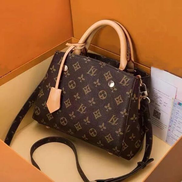 

designer luxury satchel messenger evening bags handbag bags leather strim handles with shoulder strap crossbody bag french womenbag a1