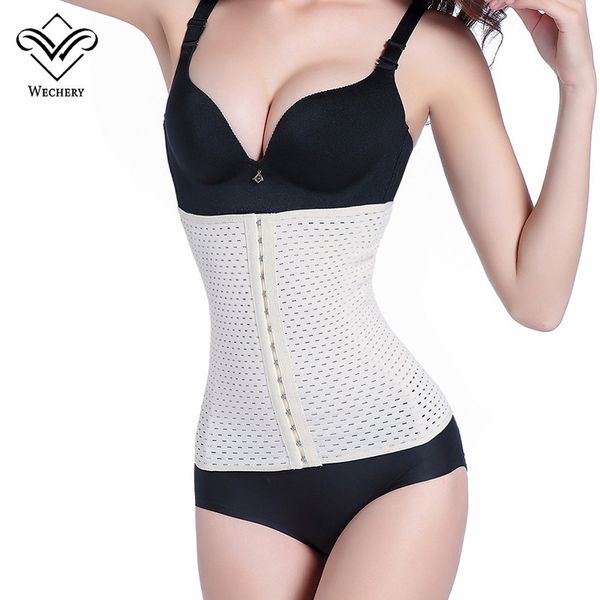 

long waist cincher 28cm underbust corset women's tummy control shaper black beige waist trainer breathable cinchers, Black;white