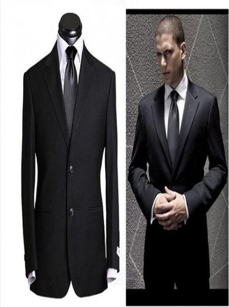 

fashion wool suits side slit light gray groom tuxedos notch lapel man business suits prom suits jacket pants219p3589305, White;black