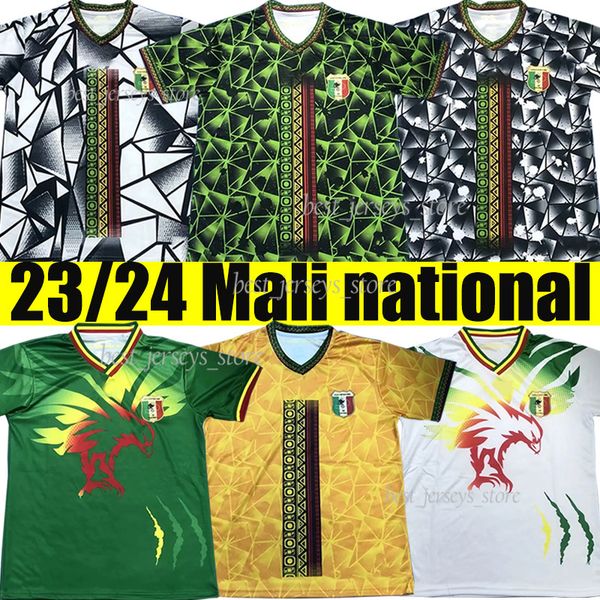 

23/24 national team mali soccer jerseys bissouma fofana el bilal camara haidara hamary.t 2023 2024 burkina faso soumaila mahamane mamadou fo, Black;yellow