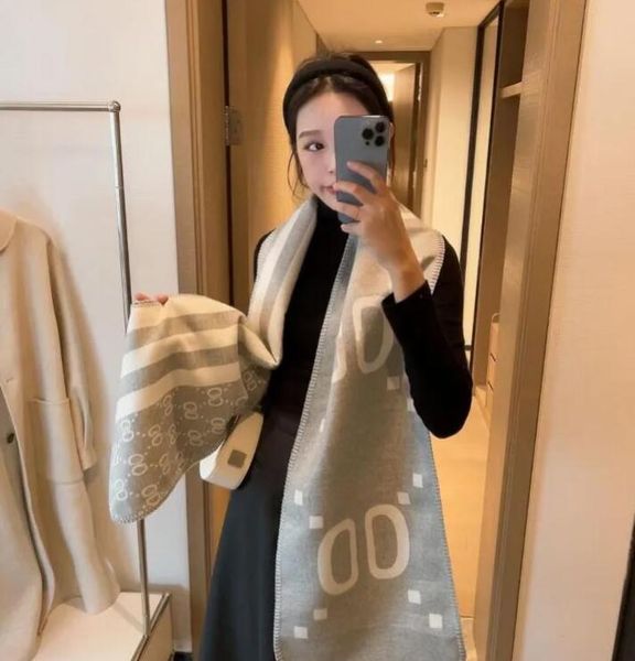 

New Scarf Designers Echarpe 2023 Arrived Brand Men Scarf Cashmere Winter Scarves Long Size Male Warmer Women Printing Let echarpe designer scarf