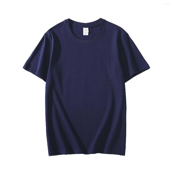 

polos men's t-shirt sports crewneck 2023 summer cotton women's short sleeve casual solid color comfortable breathable, White;black