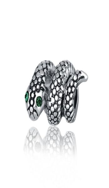 

fits bracelets 30pcs green yellow crystal exaggerated silver charms bead charm beads for wholesale diy european sterling necklace jewelry130, Black