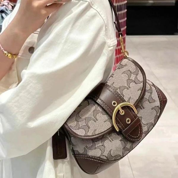 

designer cooachs the totes retro wallet soho bag womens luxury shoulder half moon bags handbag genuine leather girls cross body underarm sat