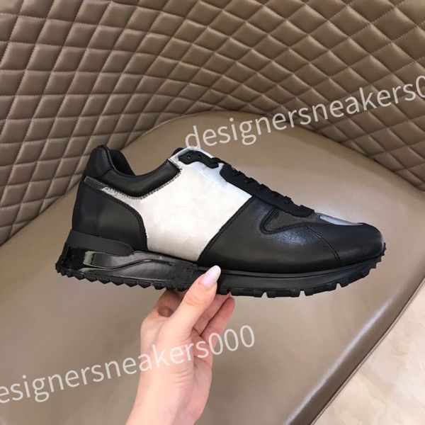 

luxurys whoelsale leather technical sneaker shoes fabric chunky rubber casual walking discount trainer 39-45 rd0806, Black