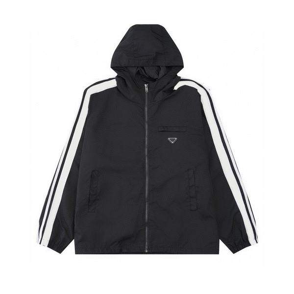 

men's plus size outerwear & coats water resistant quick dry thin skin windbreaker hoodies sun proof jackets reflective size s-xl m2r3, Black;brown