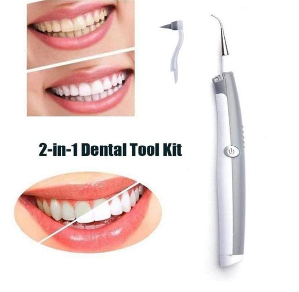 

ultrasonic tooth whitening cleaner dental calculus remover portable dental water spray teeth stains polisher6057765