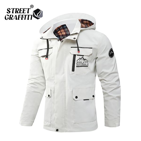 

men's jackets men winte vintage outwear windproof waterproof coats parkas male brand solid casual thick warm jackets 230808, Black;brown