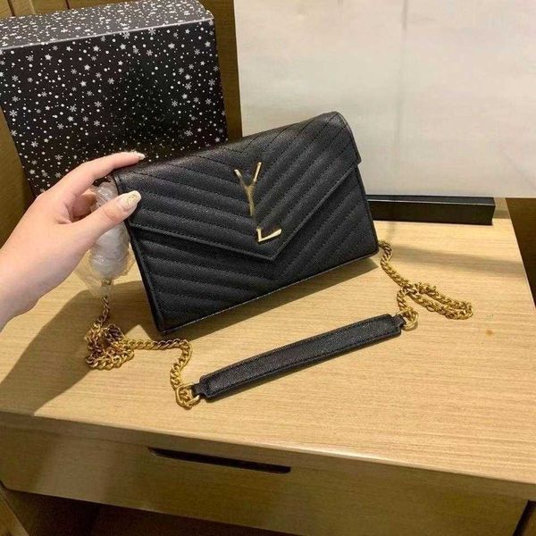 

fashion crossbody bag women's handbag wallet leather luxury flip shoulder envelope bag fashion chain everything casual handbag