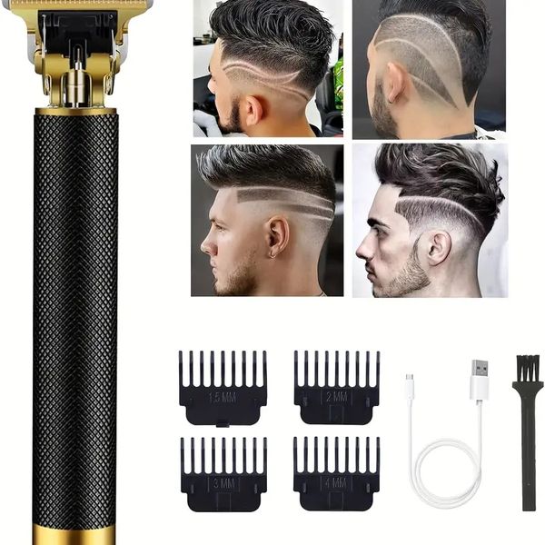 

upgrade your grooming game with this professional men's hair clipper & trimmer
