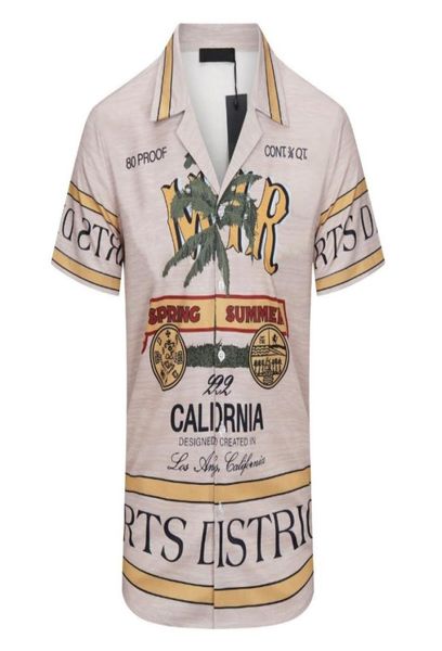 

men039s casual shirts trend fashion hawaii short sleeve shirt men coconut tree print shirt lapel8144980, White;black