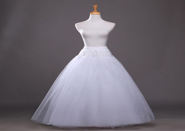 

organza tulle ball gown bridal petticoat 2019 4 layers wedding petticoat new dance wear for gowns5199593, White
