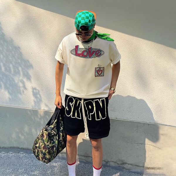 

real pics women men tee shirts nice cotton t shirt 23ss, Black;brown