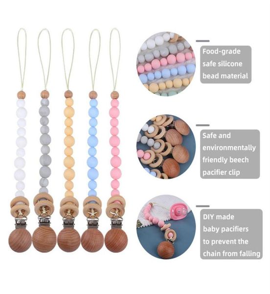 

bpa ecofriendly silicone soother weaning tableware style flexible relief teething pain pacifier chain clip278v8120690