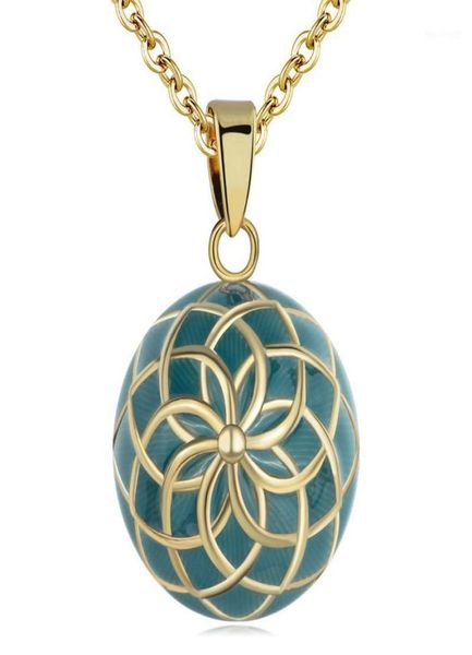 

pendant necklaces eudora harmony gold green flower ball necklace chime maternal bola bell appease fetal prenatal pregnant women je8174943, Silver