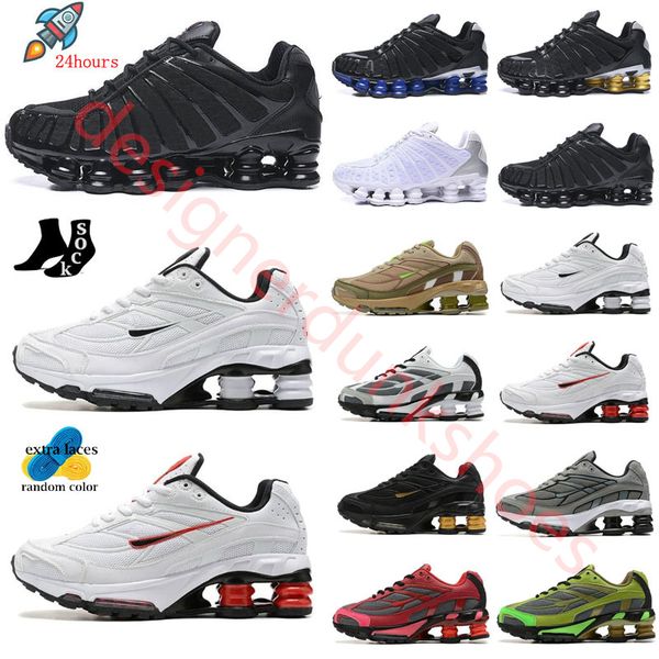 

shox tl r4 safety shoes thunder grey triple white silver pumice night maroon red platinum orange mens womens trainers sports sneakers