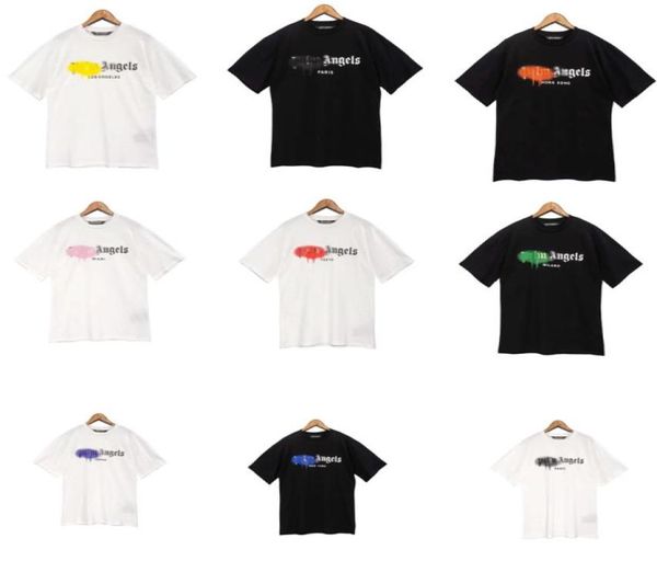 

designer of luxury tshirt brand s angel t shirt quality hip hop shorts loose casual tshirt clothes 100 pure cotton t4315734, White;black