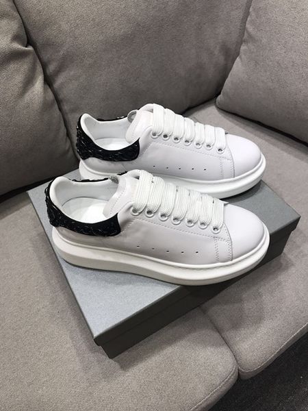 

designer men women shoes chocolate glossed-leather loafer sneakers brushed leather loafers monolith plus 0808, Black