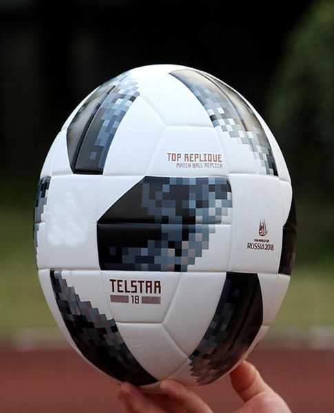 

2018 russia telstar football soccer ball goal team match oal league ball outdoor sport training balls futbol voetbal bola9417585