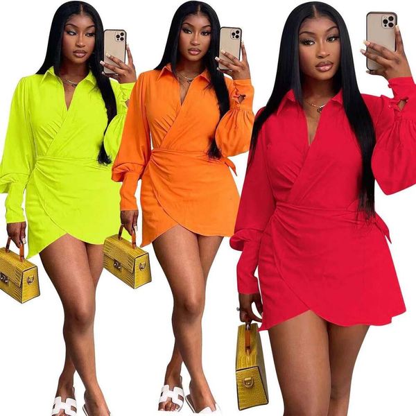 

womens fashion casual pure color shirt dress, Black;gray