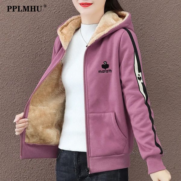 

women's hoodies sweatshirts casual loose zip up short fleece jacket women autumn korean long sleeve hooded sweatshirt streetwear fashio, Black