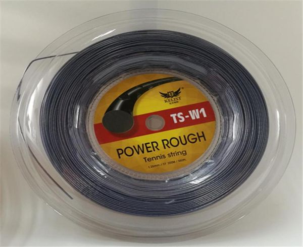 

luxilon quality alu power rough kelist tennis string reel 200m polyester 660ft grey color8233814
