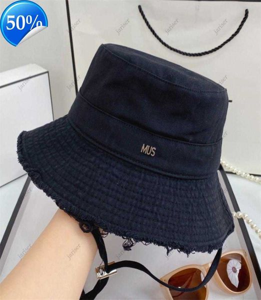 

wide brim hats bucket luxury women designer men fisherman hat fashion letter brand casquette jac caps beanies bonnet womens sun ha6999664, Blue;gray