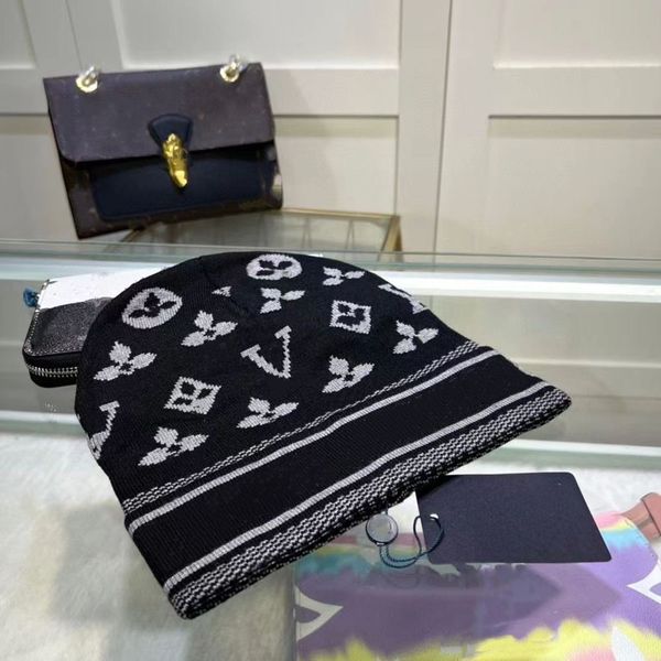 

designer beanie skull caps winter hats knit hat casquette luxury for men women fall/winte wool warm, Blue;gray