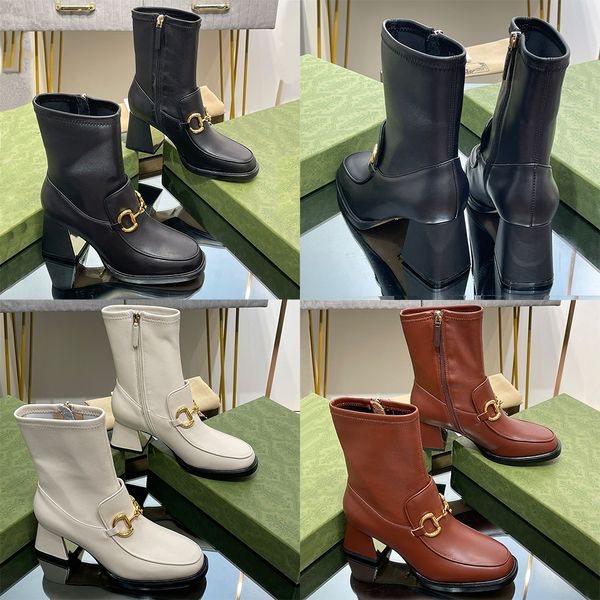 

fashion australie new boots womens patent leather high elasticity elastic band comfortable flat shoes designer mixed color thick bottom ankl, Black
